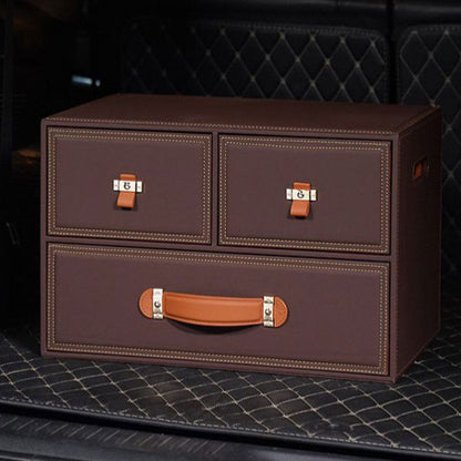 صندوق تخزين للسيارة بسعة تخزين كبيرة