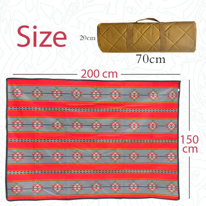 سجادة بملمس ناعم للتخييم 2*1.5 متر