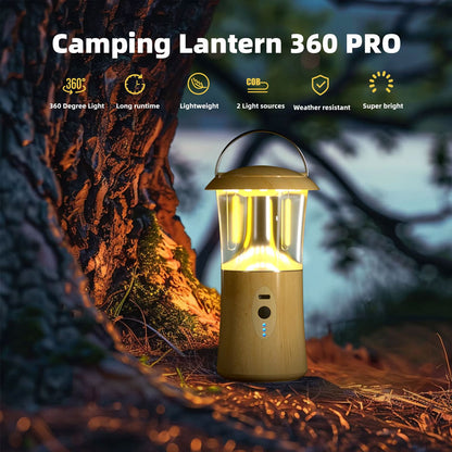 مصباح التخييم سلك التنغستن