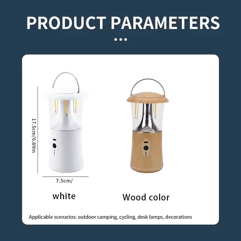 مصباح التخييم سلك التنغستن