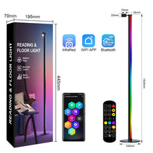 مصباح أرضي LED مع ضوء كشاف