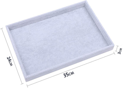 صندوق تنظيم المجوهرات المخملي