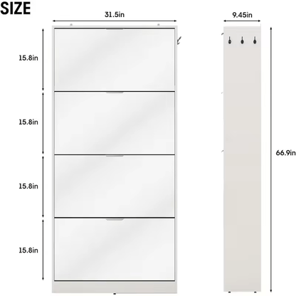 خزانة لتنظيم الأحذية