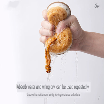 إسفنجة استحمام ناعمة ومقشرة