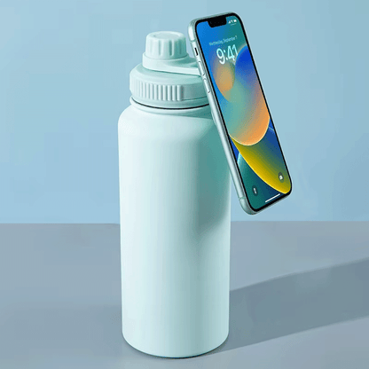 قارورة حرارية مع ستاند هاتف 1000/1200 ملل