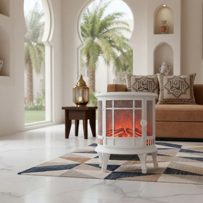 ديكور إضاءة مدفأة الحطب