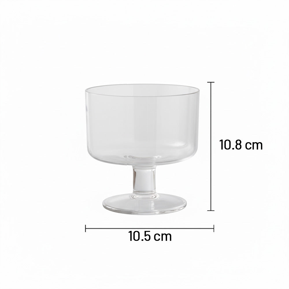 أوعية حلوى زجاجية صغيرة