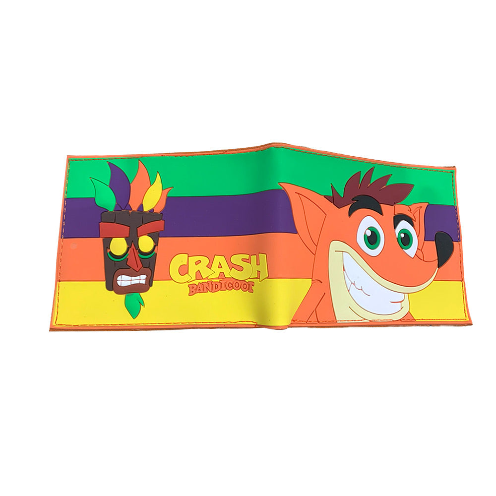 محفظة كراش بانديكوت من جلد