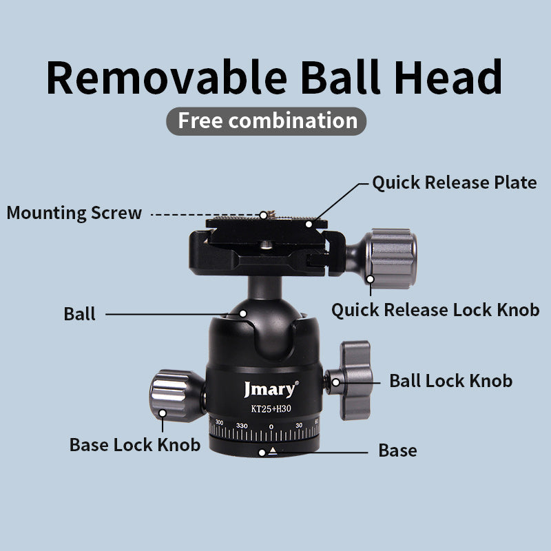 حامل ثلاثي صغير Jmary KT25+H30