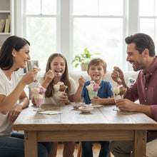 كوب آيس كريم زجاجي كلاسيكي