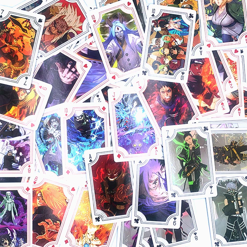 Anime Poker Cards Set 54 sheets