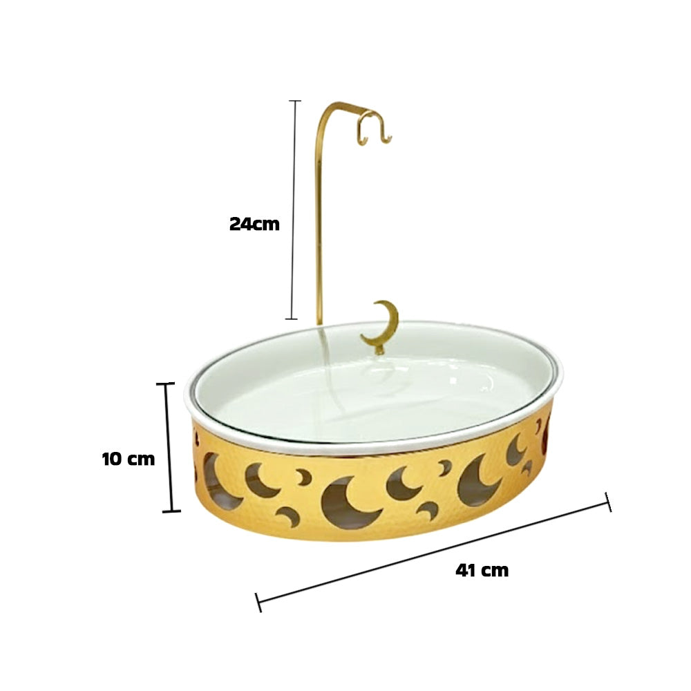 سخان طعام بورسلين سعة 3 لتر