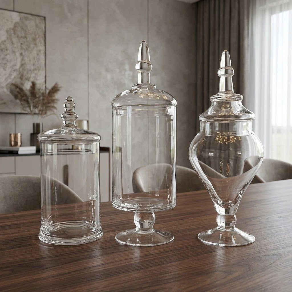 مجموعة برطمانات تخزين – 3 قطع