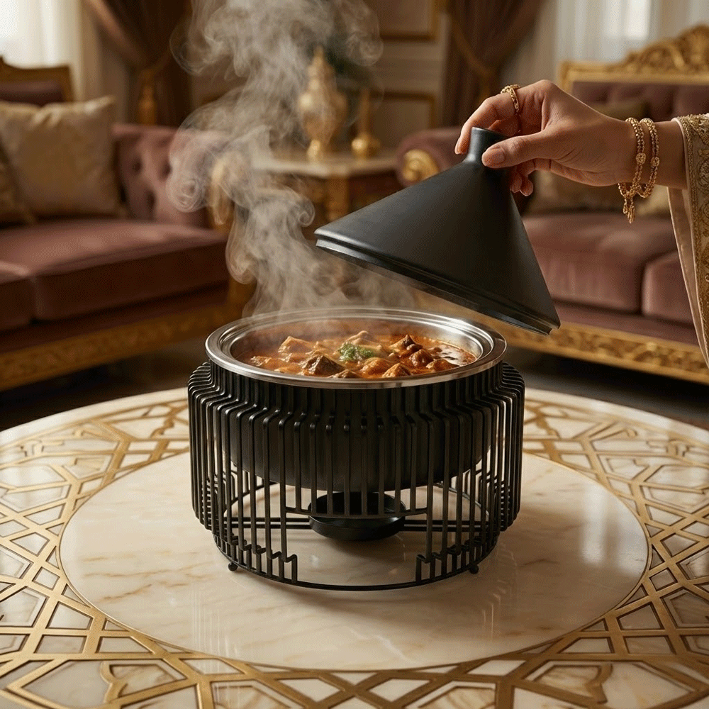 سخان طعام بتصميم هرمي