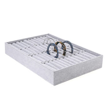 صينية عرض مجوهرات مخملية 48 فتحة