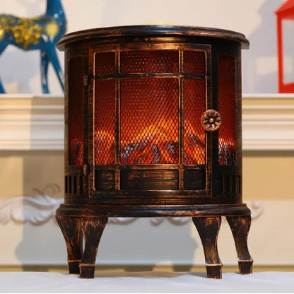 ديكور إضاءة مدفأة الحطب