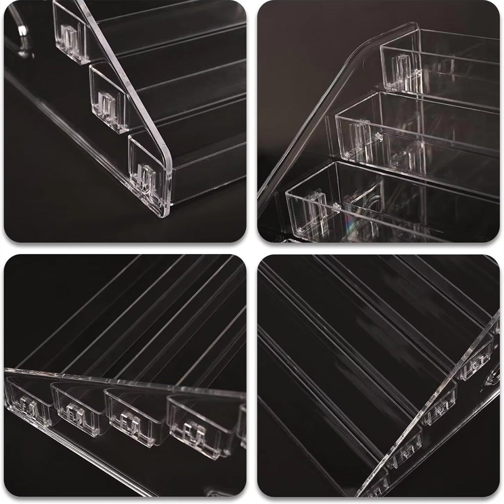 منظم أكريليك شفاف 3 طبقات