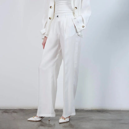 بنطلون نسائى بزر