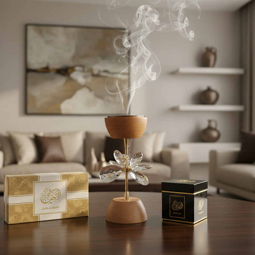 مبخر زهرة كريستال