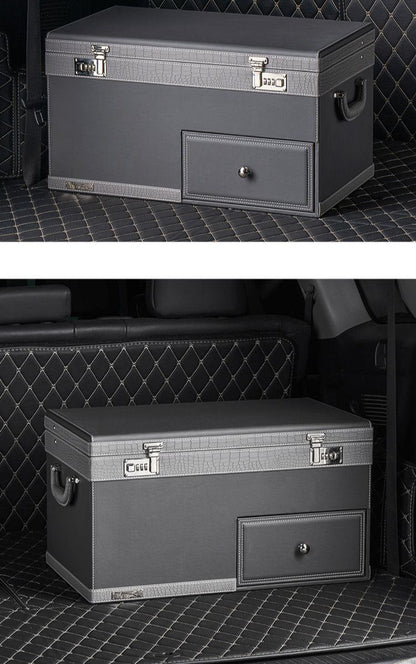 صندوق تخزين للسيارة بسعة تخزين كبيرة