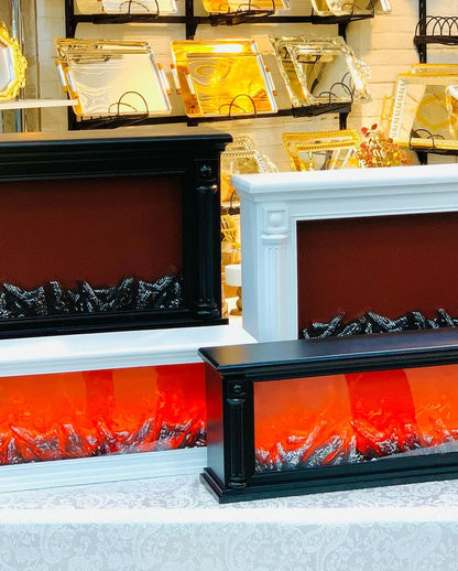 ‏إضاءة ديكور على شكل لهب الحطب‏