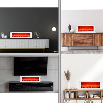 إضاءة ديكور على شكل مدفأة الحطب