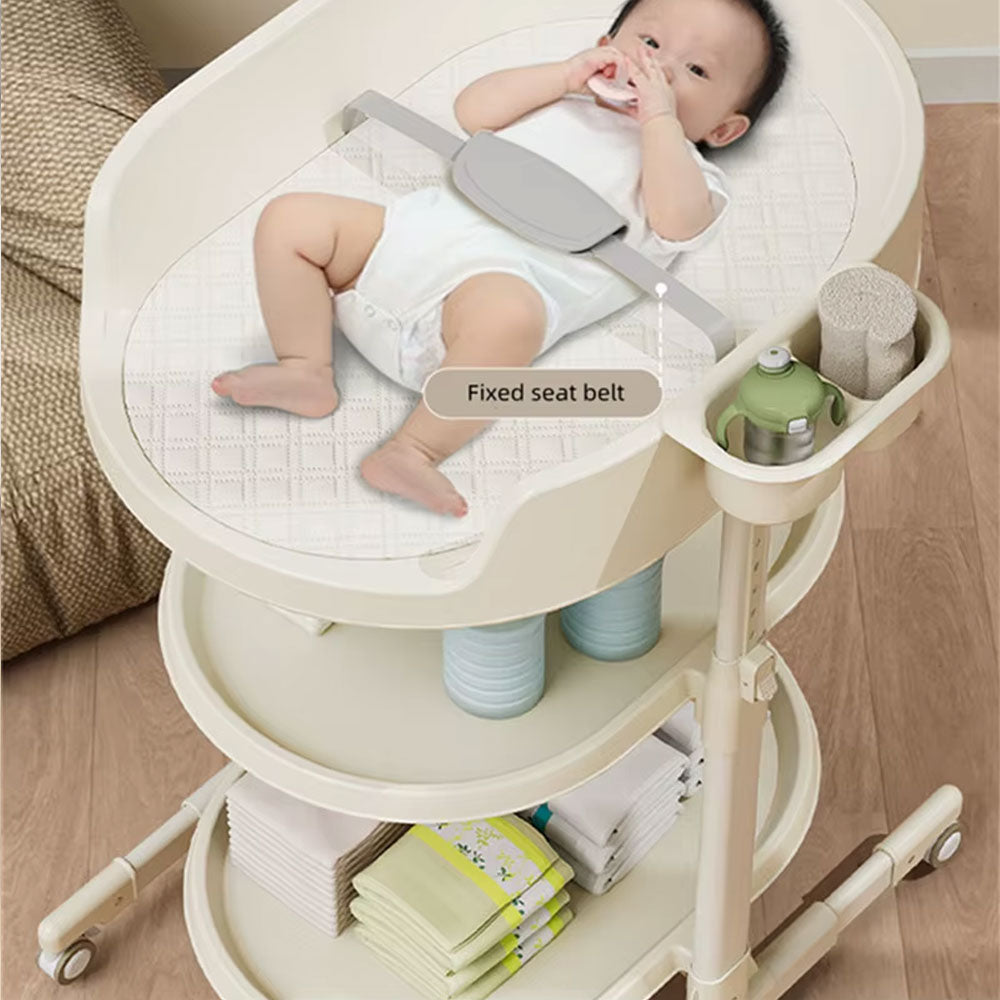 طاولة تغيير حفاضات الأطفال 2 في 1