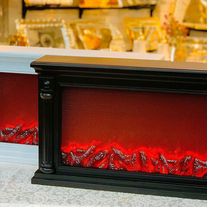 ‏إضاءة ديكور على شكل لهب الحطب‏