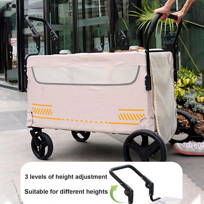 عربة التخييم الكبيرة قابلة للطي