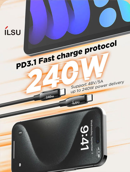 كابل شحن تايب سي شحن سريع