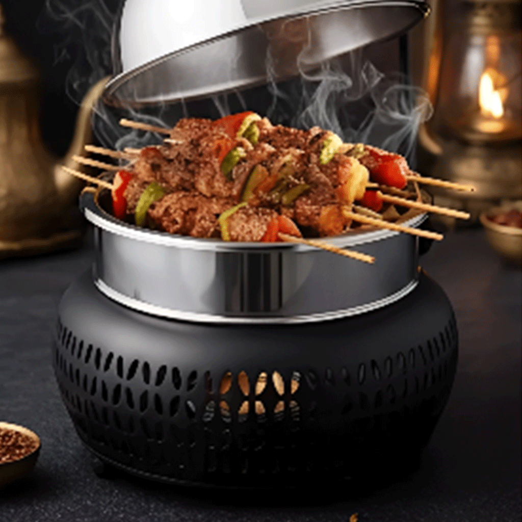 سخان طعام فاخر مع خطاف