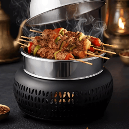 سخان طعام فاخر مع خطاف