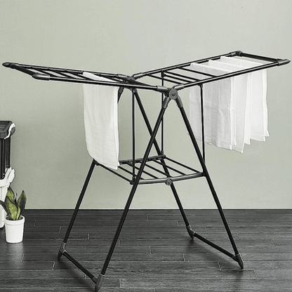 حامل تجفيف الملابس القابل للطي