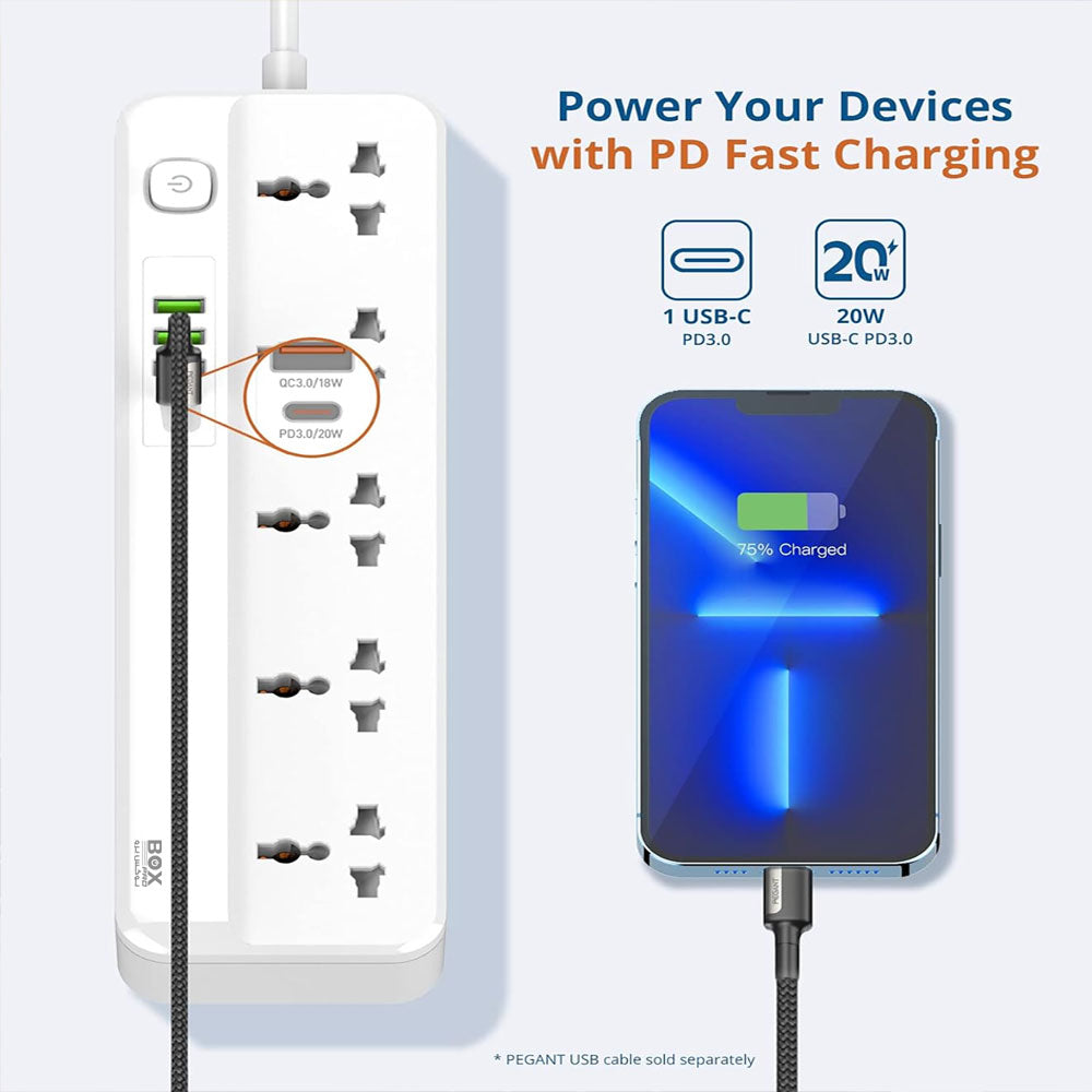 باور ستريب  PD20W  3 منافذ