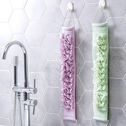 ليفة تقشير الجسم بحزام الظهر