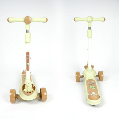 سكوتر ديناصور للأولاد والبنات من عمر 3 إلى 10 سنوات