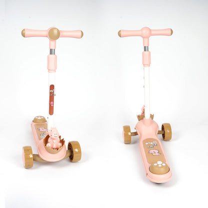 سكوتر ديناصور للأولاد والبنات من عمر 3 إلى 10 سنوات