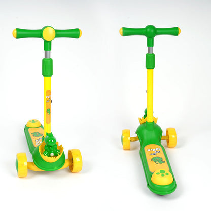 سكوتر ديناصور للأولاد والبنات من عمر 3 إلى 10 سنوات