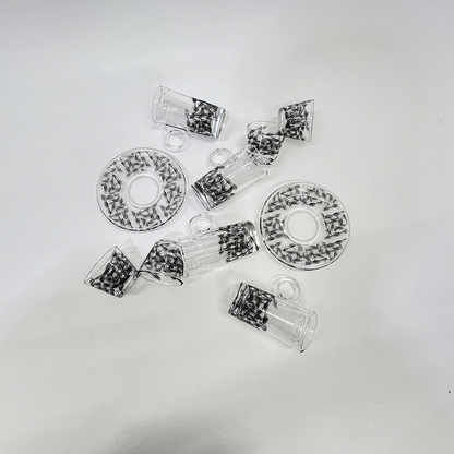 طقم استكانة وفنجان 18قطعة