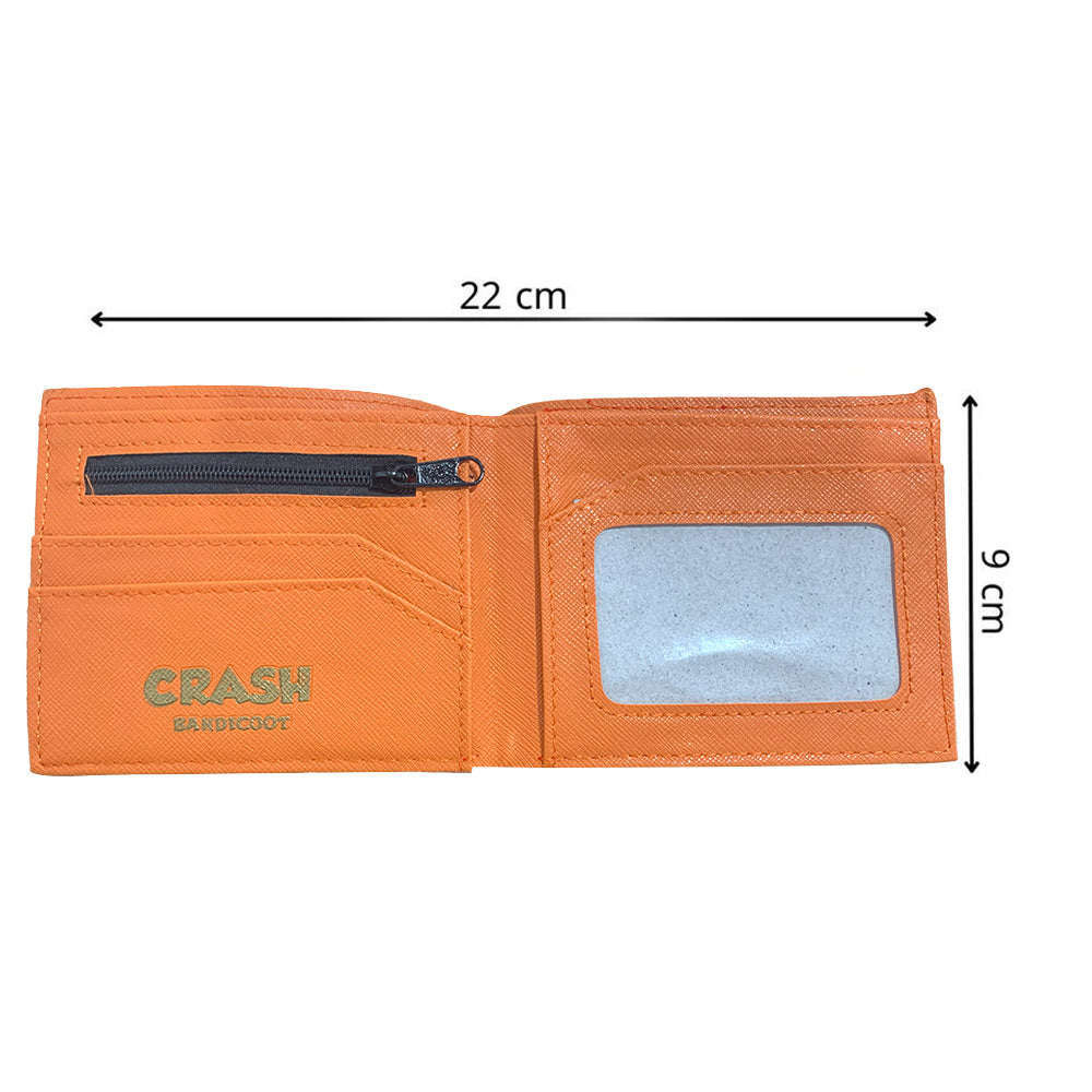 محفظة كراش بانديكوت من جلد