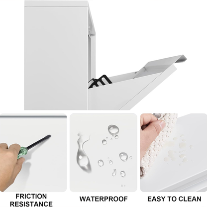 خزانة أحذية جدارية من المعدن