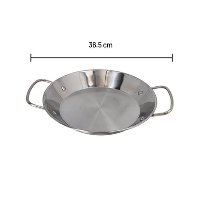 مقلاة مأكولات من الفولاذ المقاوم للصدأ