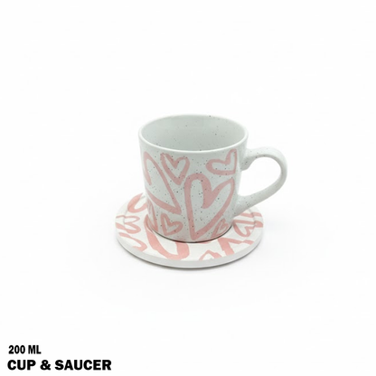 طقم فناجين سيراميك