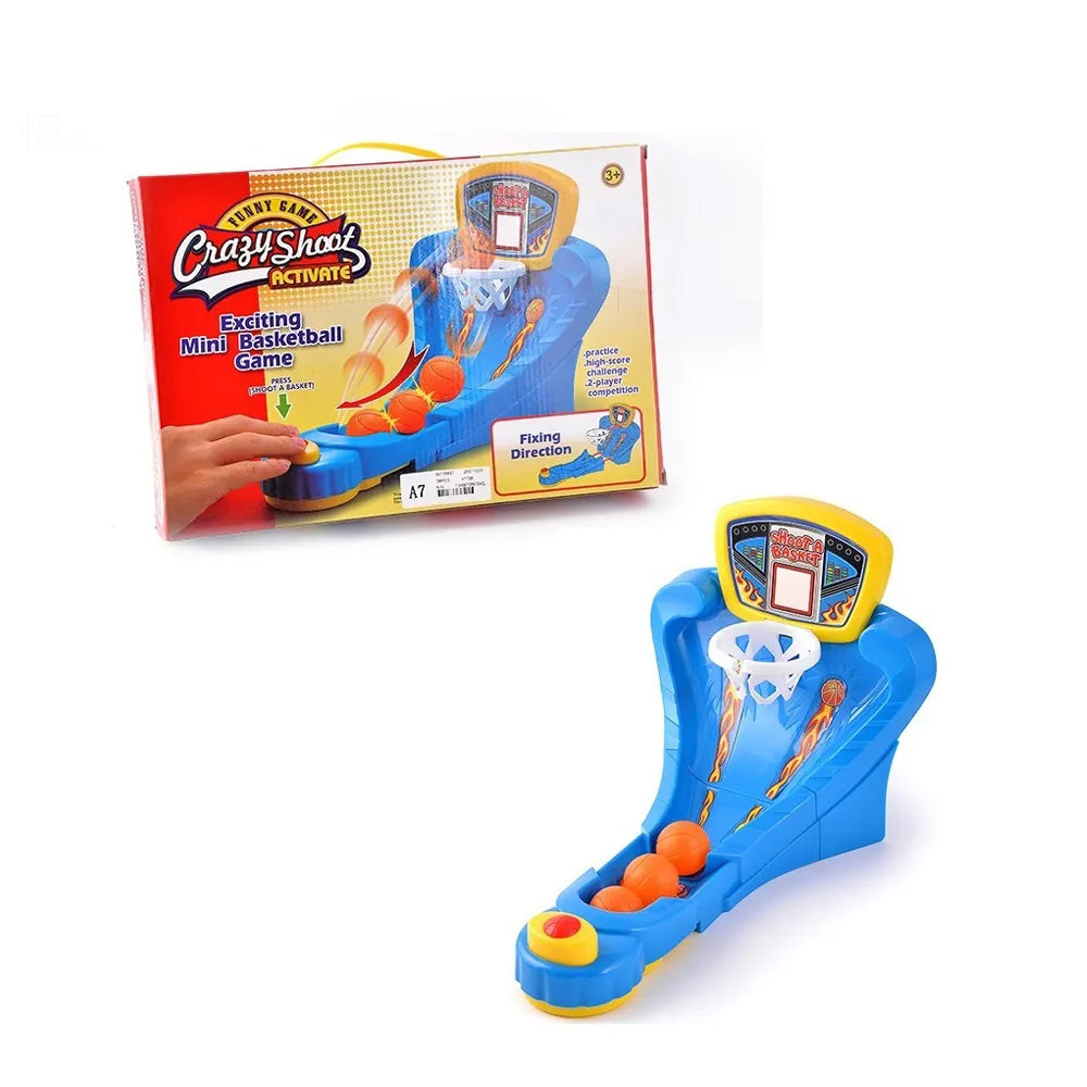 Crazy Shoot Activate - لعبة كرة سلة صغيرة لسطح المكتب للأطفال