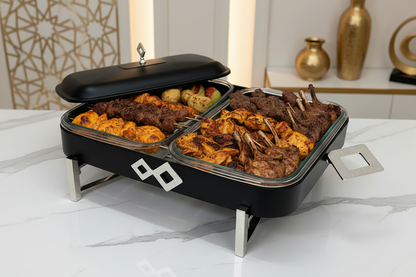 سخان طعام ثنائي ملكي 1.8لتر