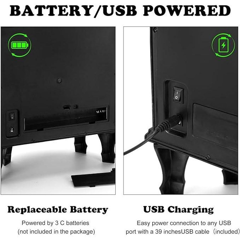 ديكور إضاءة مدفأة الحطب