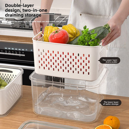 صندوق تخزين محكم الإغلاق مع غطاء صمام هواء