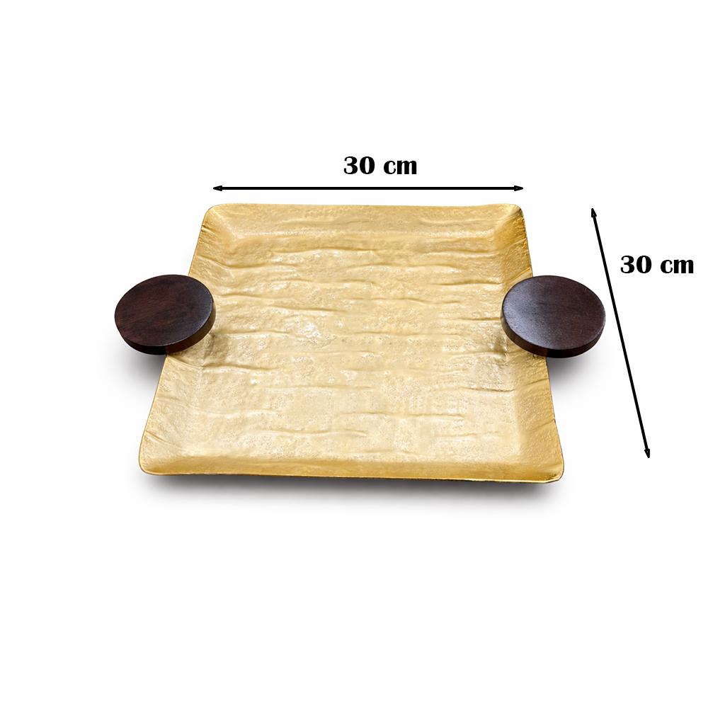 صينية تقديم مربعة صغيرة