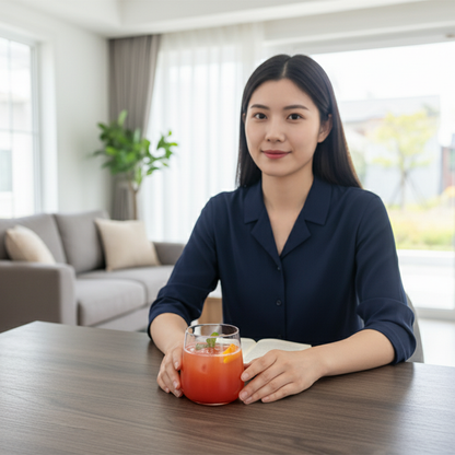 طقم أكواب زجاجية شفافة بيضوية