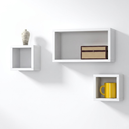 طقم أرفف حائط ديكور 3 قطع